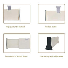 Load image into Gallery viewer, Amazon onerbuy pack of 2 extendable drawer organizer dividers adjustable closet cabinet separators with anti scratch foam edges for kitchen bathroom bedroom office and dresser desk 4 tall 11 17 lo