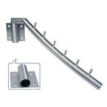 Load image into Gallery viewer, Related sunmall 12 6 folding wall mounted clothes hanger rack garment hook stainless steel with swing arm holder clothing hanging system closet storage organizer for bedrooms bathrooms laundry room 2 pack