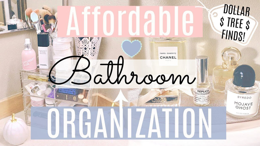 Cheap Bathroom Organization Ideas! Dollar Tree Organization/Clean with me/ Radiate Lifestyle by Radiate (2 years ago)