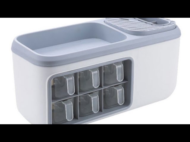 Countertop spice storage rack 4 grid for spice jars cutlery knife by Bill's Kitchenware (3 months ago)