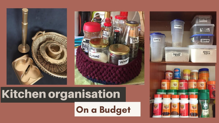 EASY SMALL KITCHEN ORGANIZATION ON A BUDGET [Countertop & Storage Cabinet |Cosying Up With Essy by Cosying Up With Essy (7 months ago)