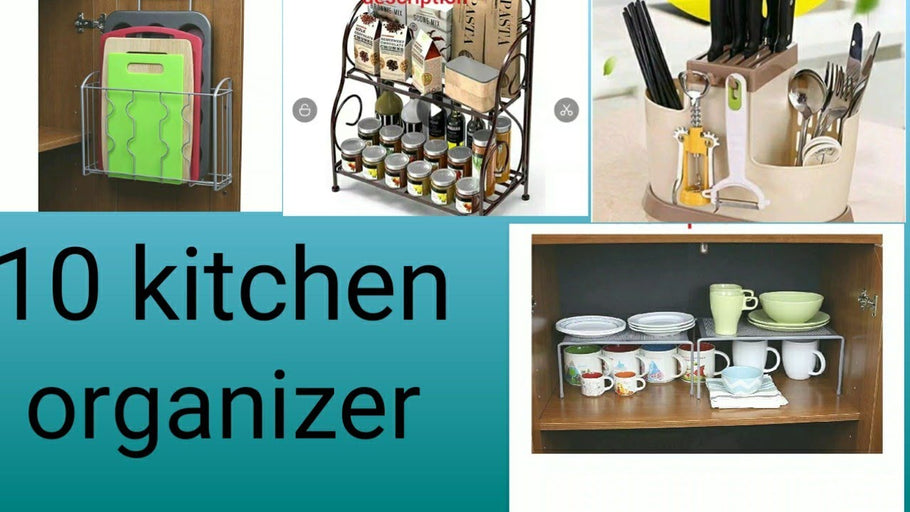 kitchen organizer ideas- countertop organization by Shine Luthra (1 year ago)