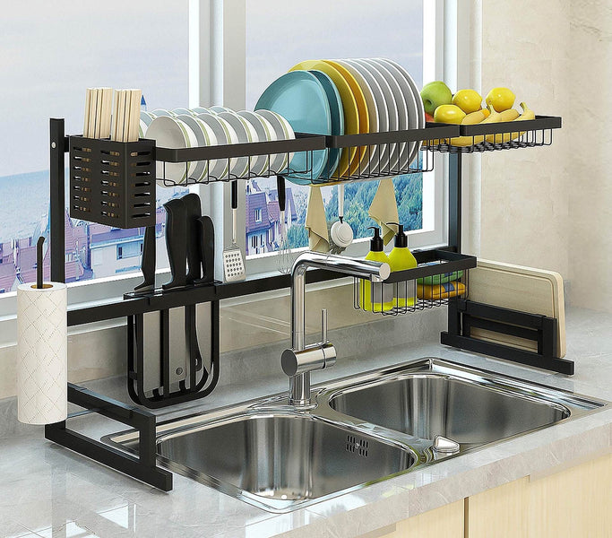 Home Key Over-the-Sink Dish Drying Rack