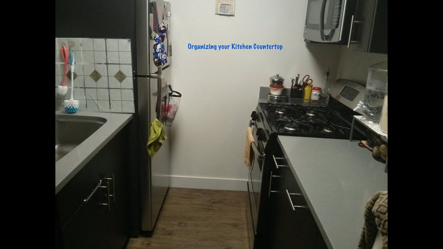 Organizing your Kitchen Countertop | Kitchen Countertop Organization by CookingFlavors (6 years ago)