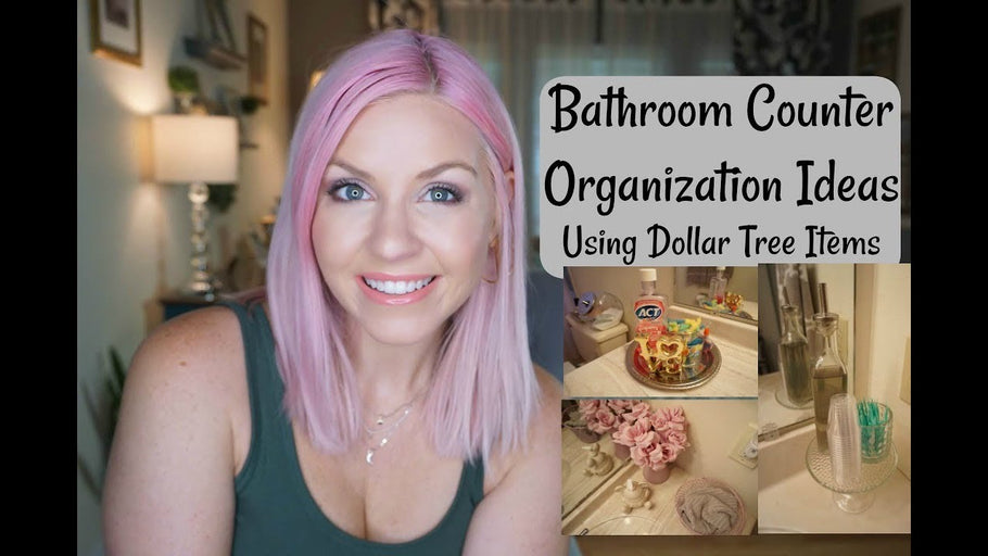 Dollar Tree Bathroom Counter Organization Ideas| How I Organize My Bathroom Counters| Megan Navarro by Megan Navarro (3 years ago)