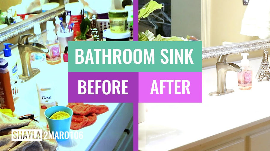 Declutter Bathroom, Countertop and Under Sink | Cleaning and Organizing by Shayla2maro106 (1 year ago)