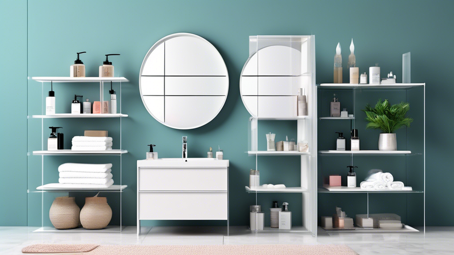 Acrylic Bathroom Organizers: Keeping Your Bathroom Tidy