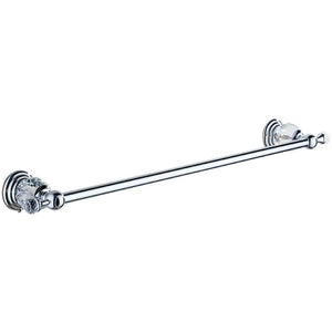 The best be xn crysta towel bar holder wall mounted bathroom accessories copper chrome finished towel rack silvery 120cm47inch