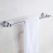 Load image into Gallery viewer, Amazon be xn crysta towel bar holder wall mounted bathroom accessories copper chrome finished towel rack silvery 120cm47inch