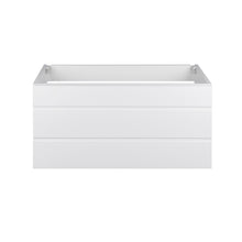 Load image into Gallery viewer, The best maykke dani 36 bathroom vanity cabinet in birch wood white finish modern and minimalist single wall mounted floating base cabinet only ysa1203601