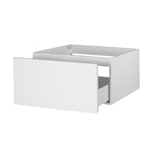 Load image into Gallery viewer, Top maykke dani 36 bathroom vanity cabinet in birch wood white finish modern and minimalist single wall mounted floating base cabinet only ysa1203601