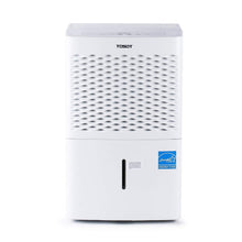 Load image into Gallery viewer, Featured tosot 30 pint dehumidifier for small rooms up to 1500 square feet energy star quiet portable with wheels and continuous drain hose outlet dehumidifiers for home basement bedroom bathroom