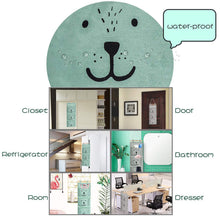 Load image into Gallery viewer, Select nice aitsite 2 pcs wall hanging storage bag cartoon over the door closet organizer linen fabric organizer with 3 semicircular pockets for bedroom bathroom kitchen cyan grey