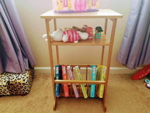 On amazon splashsoup bamboo side table compact book magazine media rack end piece natural bathroom towel stand living room corner organizer entryway caddy